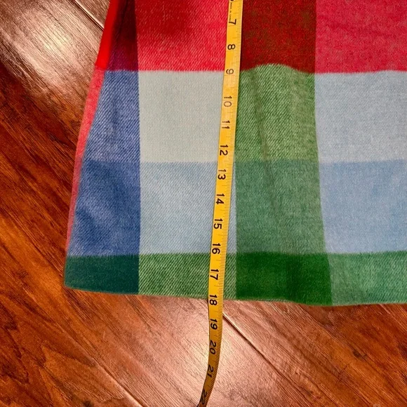 Free Assembly Plaid Faux Wrap Mini Skirt - Size 16 - Picture 12 of 12